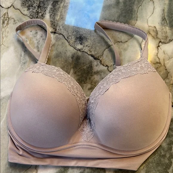 Victoria's Secret Lace and Floral Bra Collection - Gray, Cream, Pink, Black 34DD - Picture 4 of 7